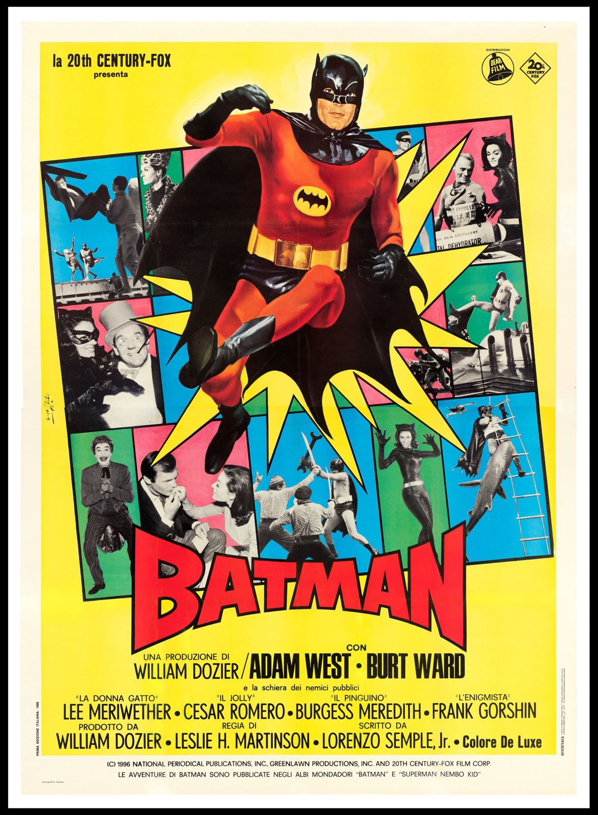 Original Batman movie poster