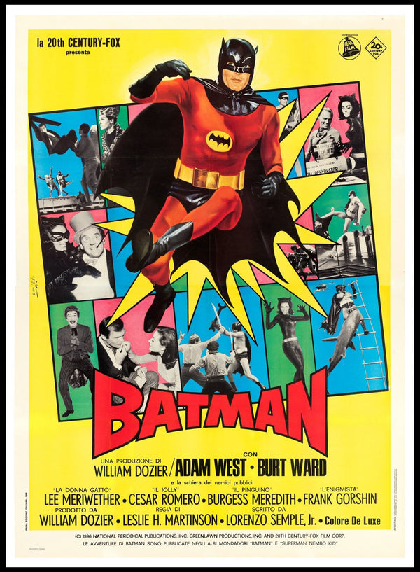 Original Batman movie poster