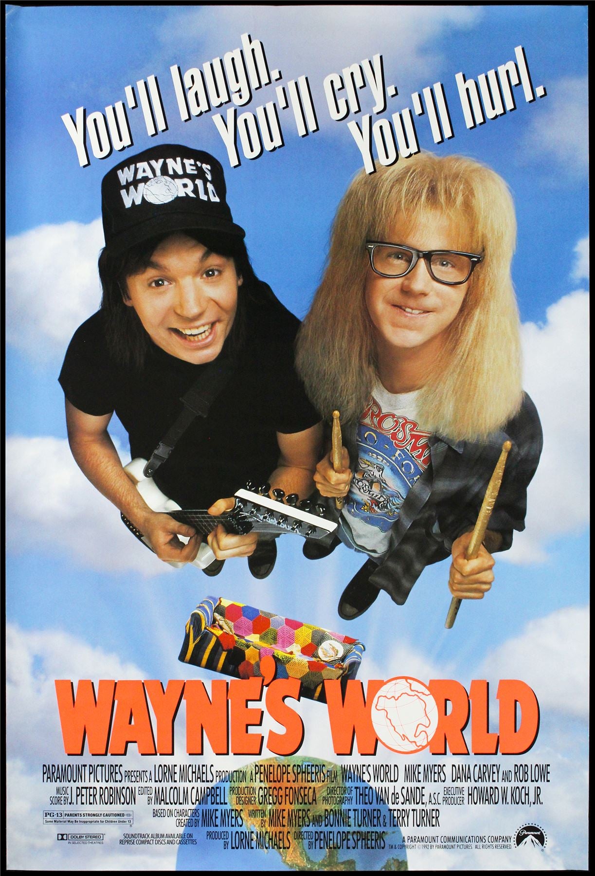Original Wayne’s World movie poster