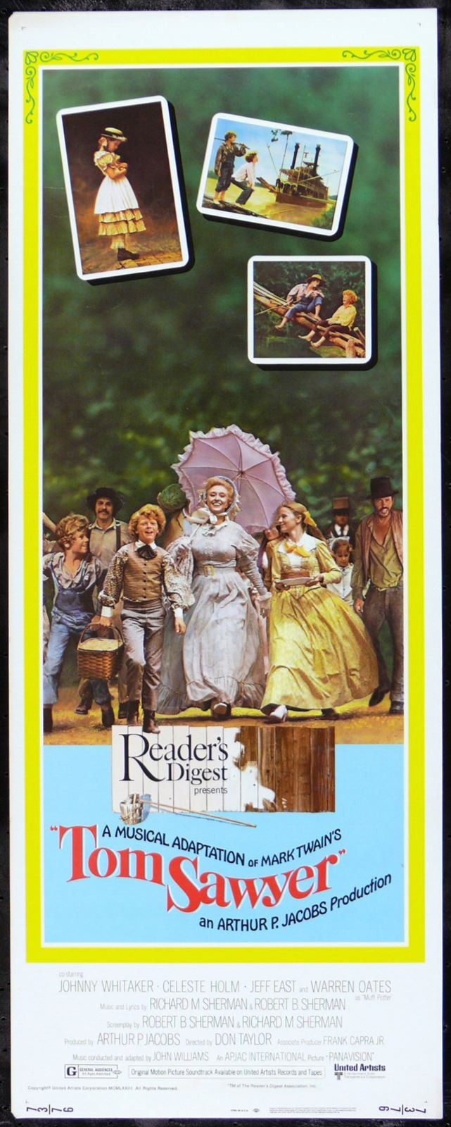 Original Tom Sawyer movie poster
