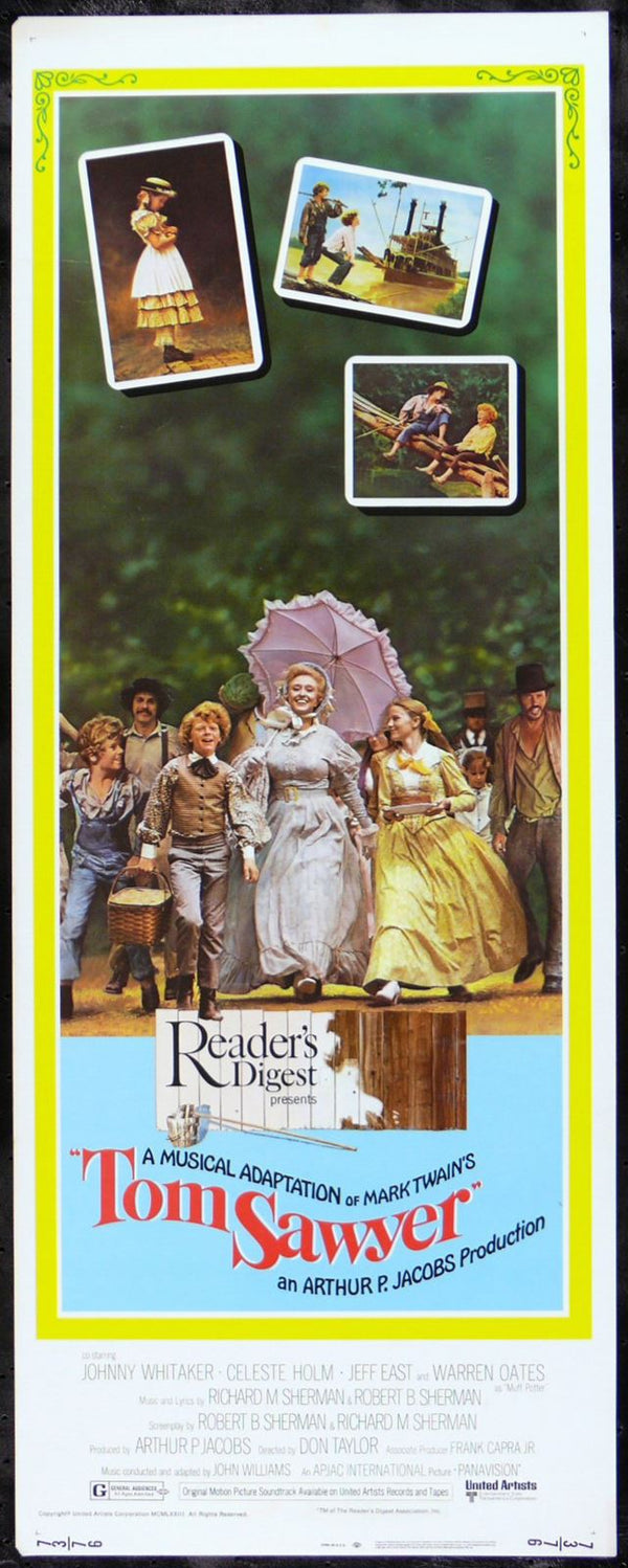 Original Tom Sawyer movie poster