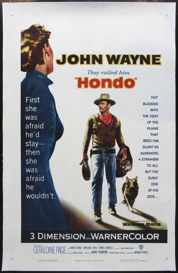 Original Hondo movie poster