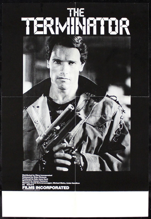 Original The Terminator movie poster
