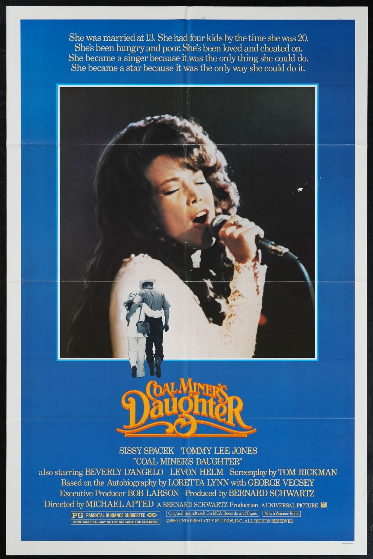 Original Coal Miner's Daughter movie poster
