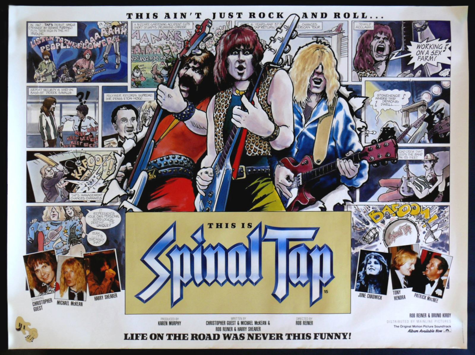 Original This Is Spinal Tap movie poster
