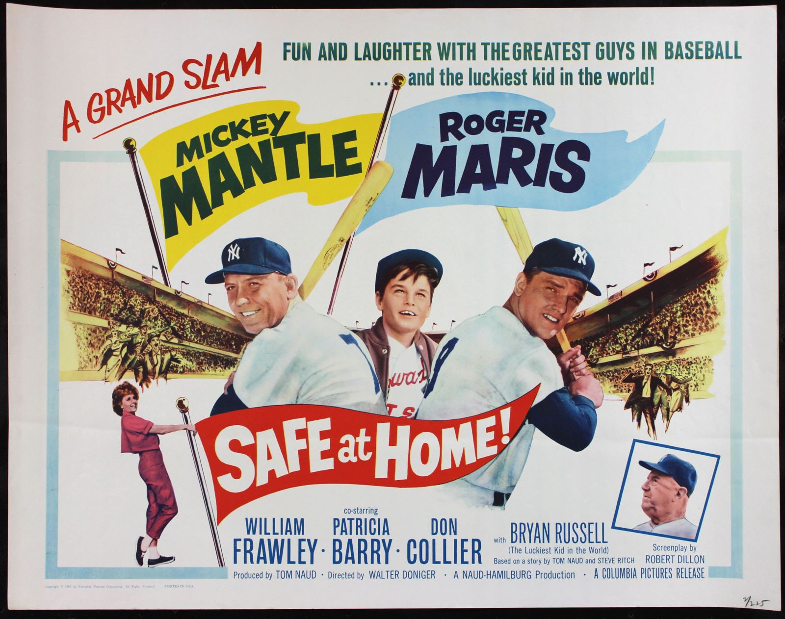 Original Safe at Home! movie poster