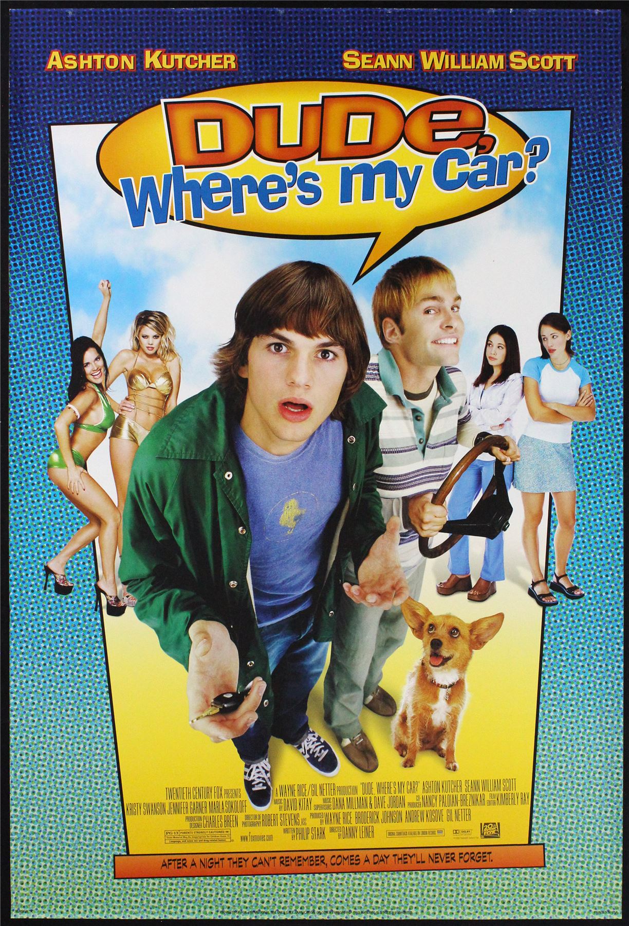 Original Dude Where’s My Car movie poster