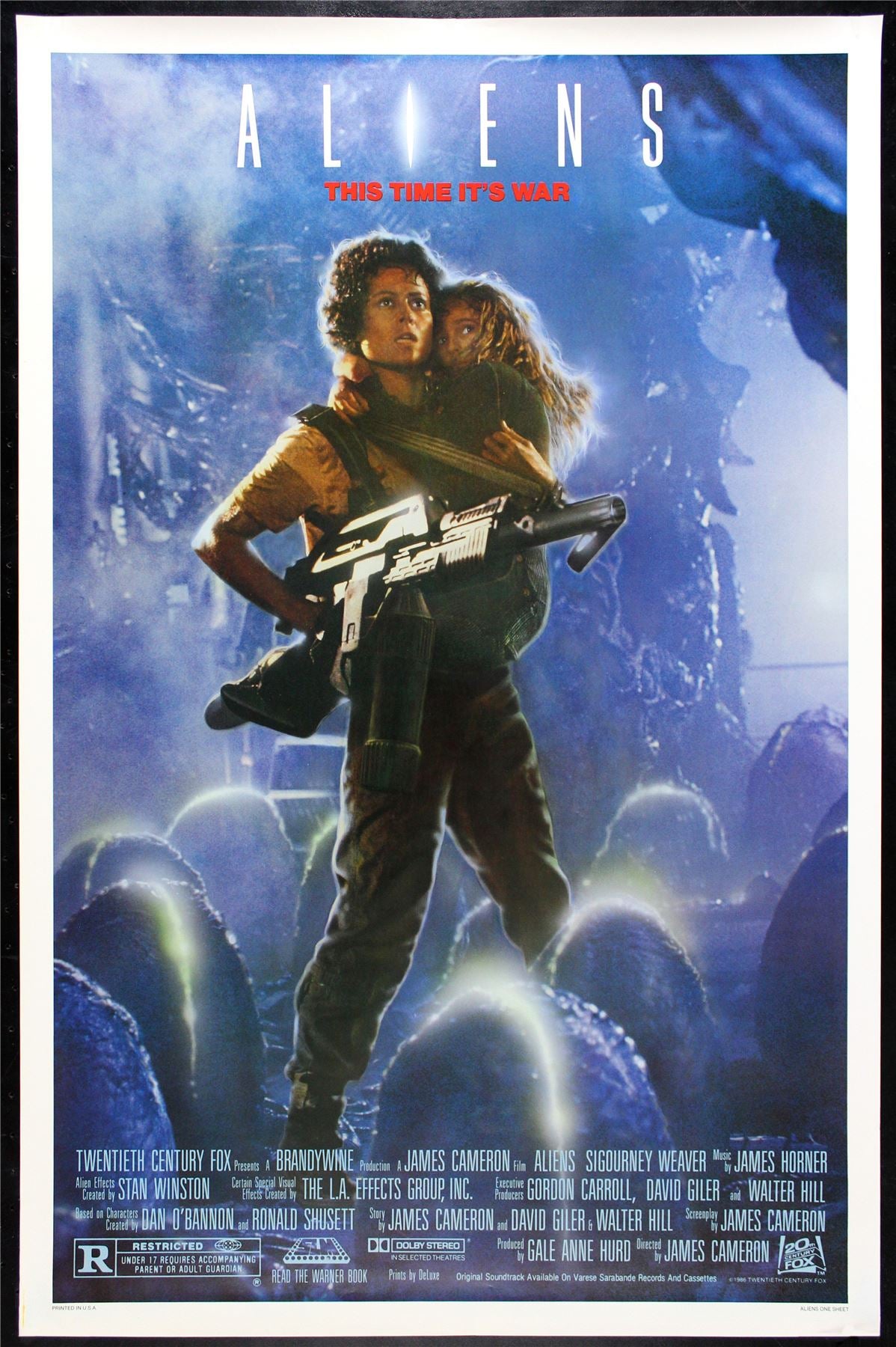 Original Aliens movie poster