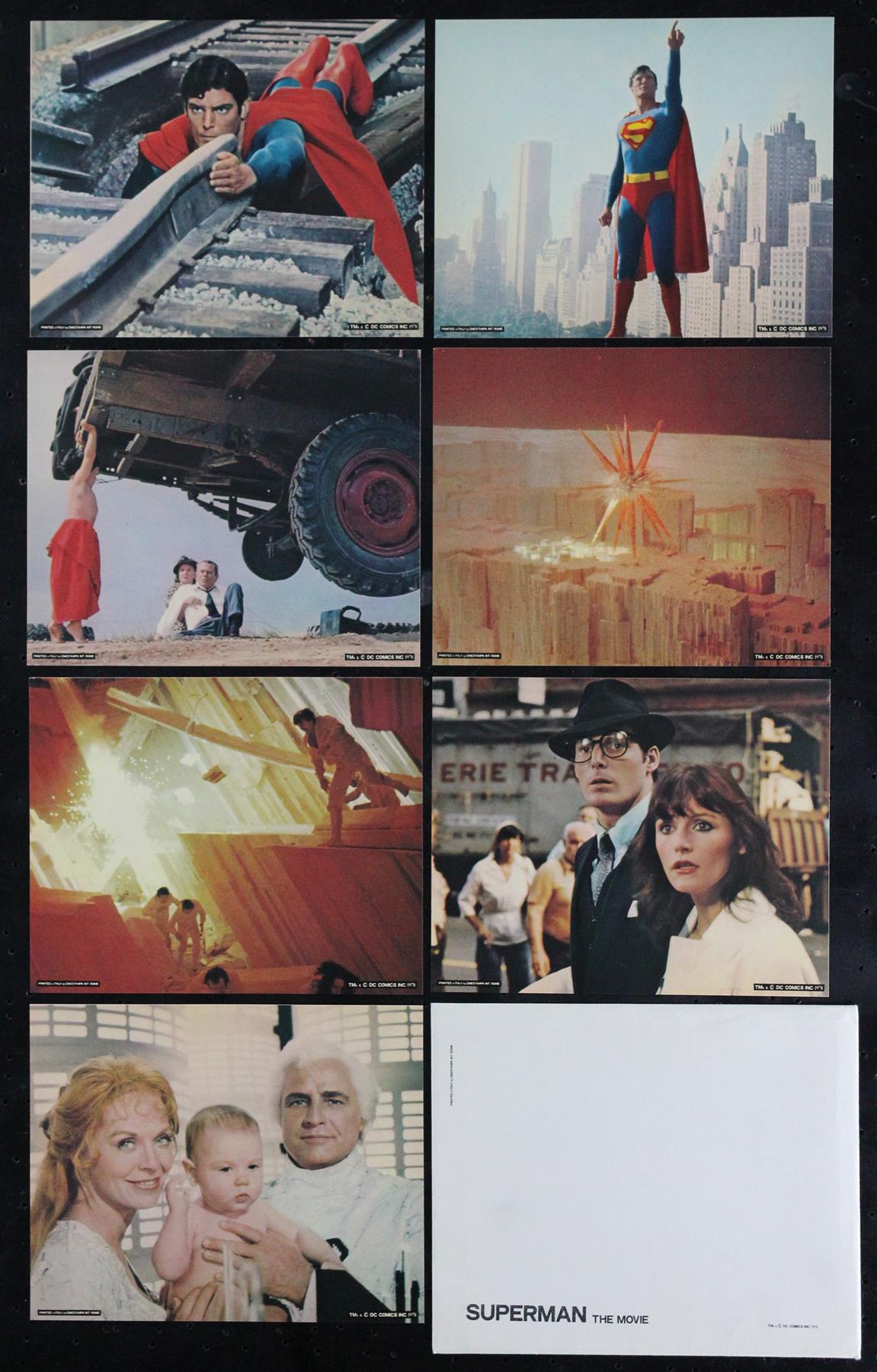 Original Superman movie poster