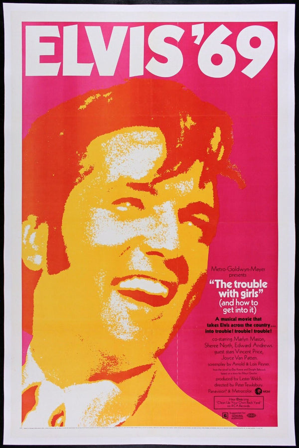 Original The Trouble with Girls movie poster