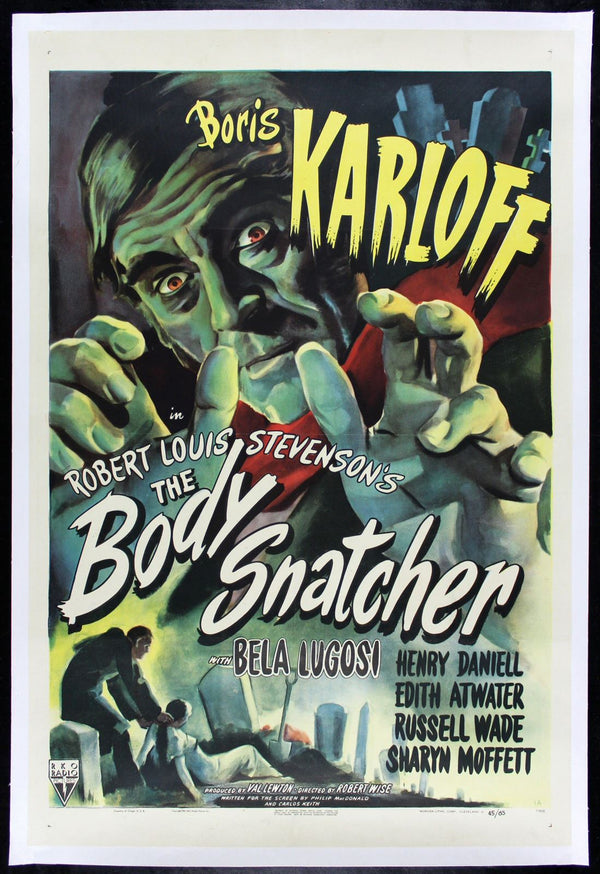 Original The Body Snatcher movie poster