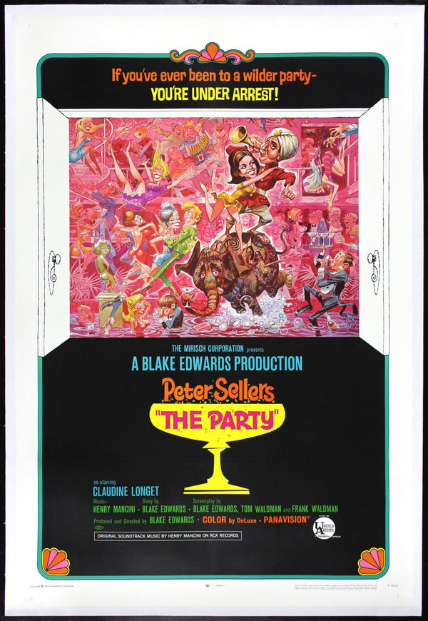 Original The Party movie poster