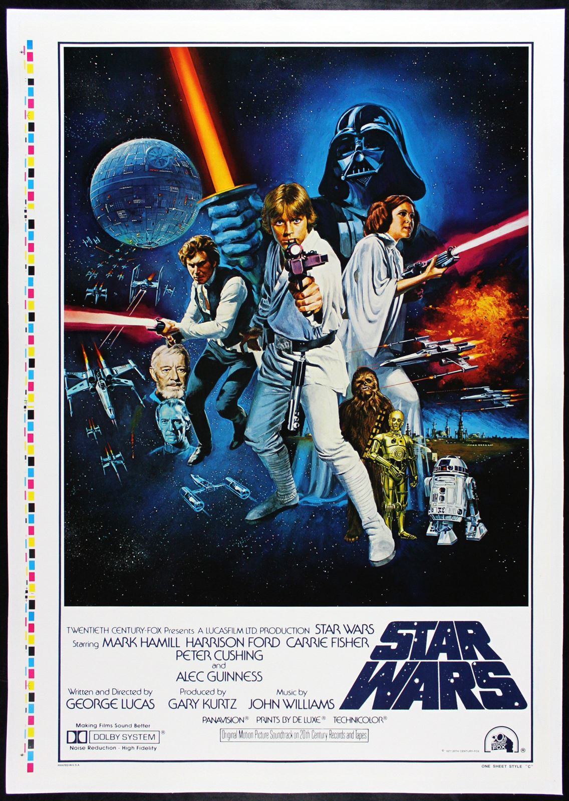 Original Star Wars movie poster