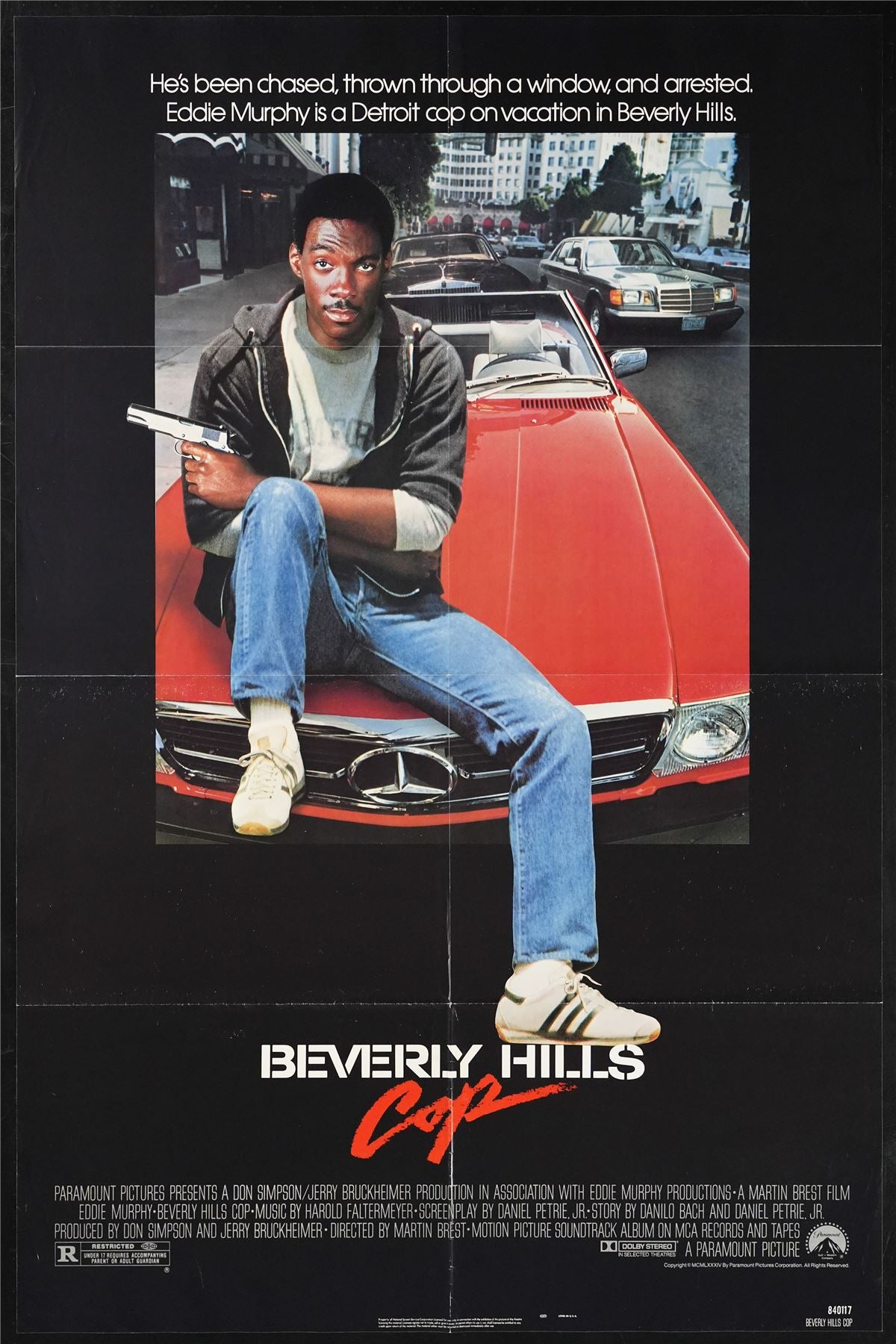 Original Beverly Hills Cop movie poster