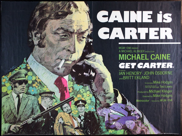 Original Get Carter movie poster
