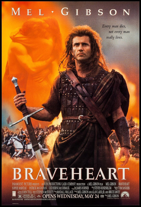 Original Braveheart movie poster