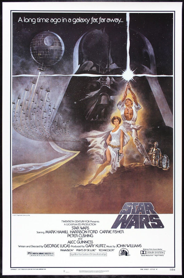Original Star Wars movie poster