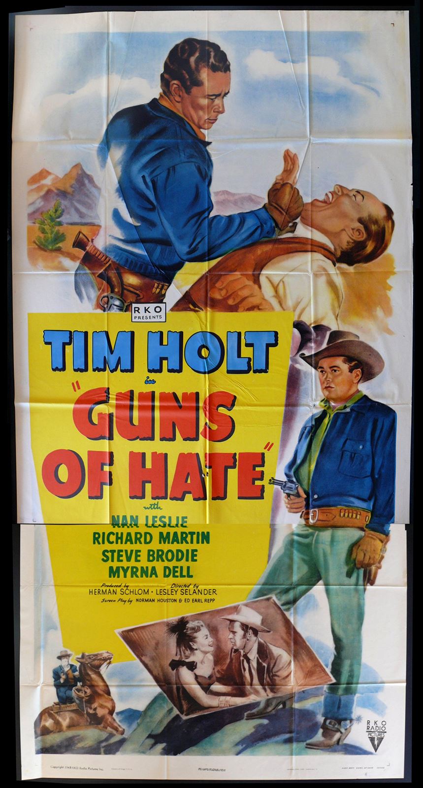 Original Guns of Hate movie poster