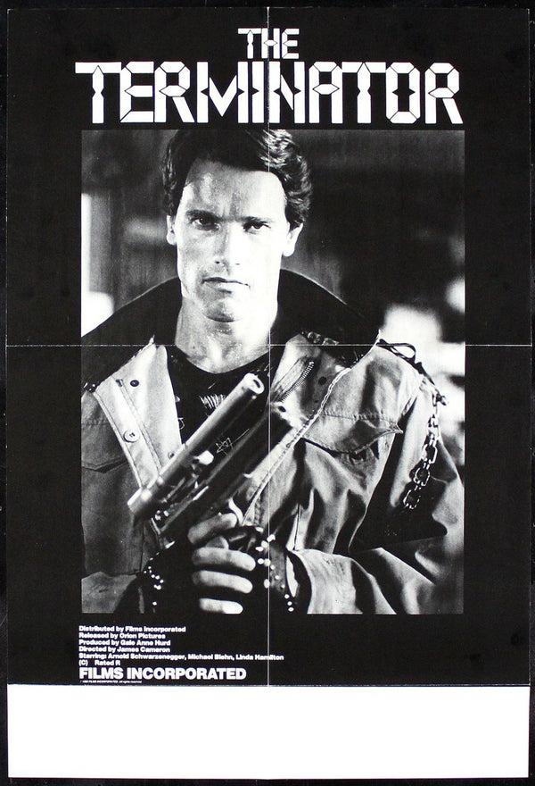 Original The Terminator movie poster