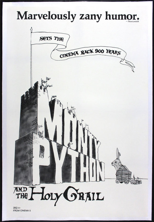 Original MONTY PYTHON AND THE HOLY GRAIL movie poster