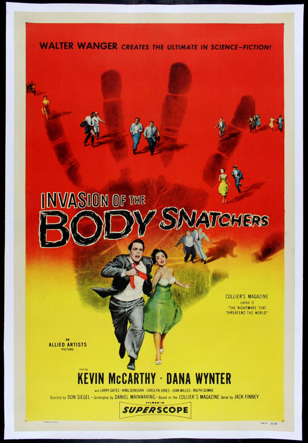 Original Invasion of the Body Snatchers movie poster