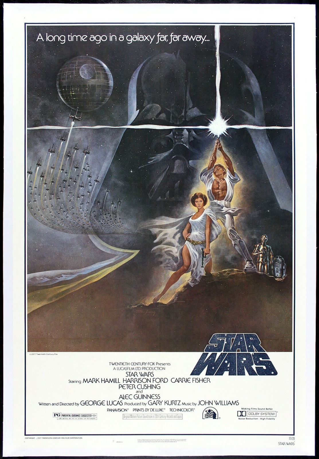 Original Star Wars movie poster