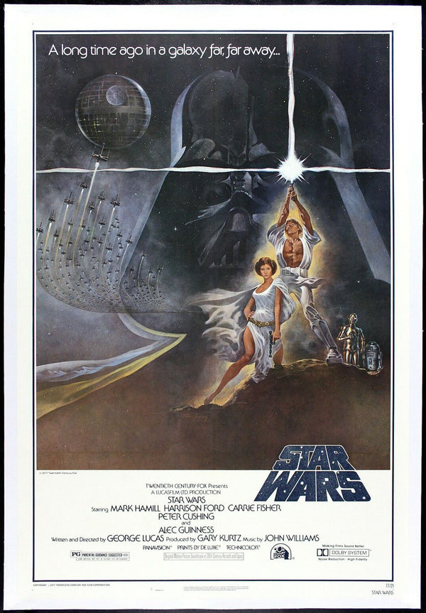 Original Star Wars movie poster