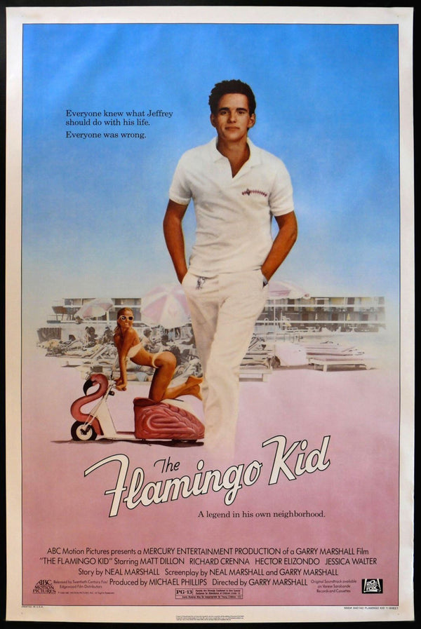 Original The Flamingo Kid movie poster