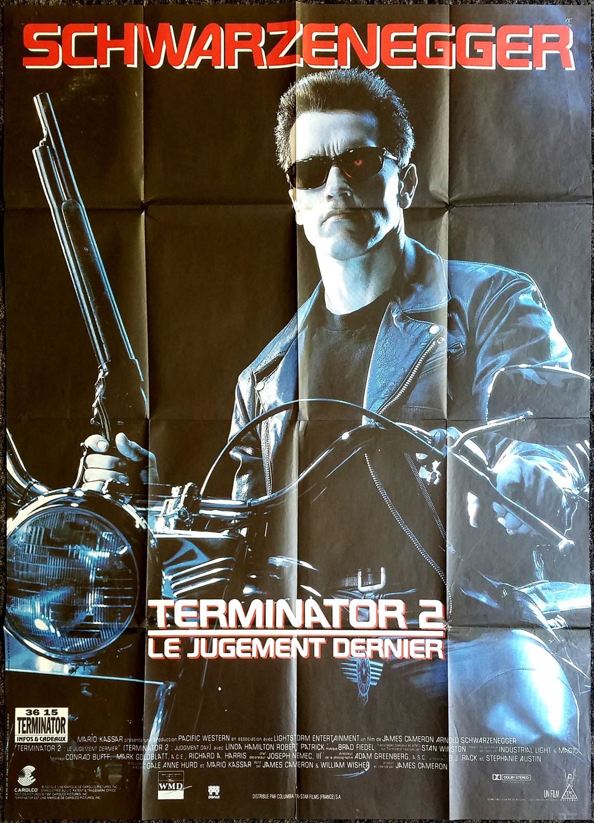 Original Terminator 2 movie poster