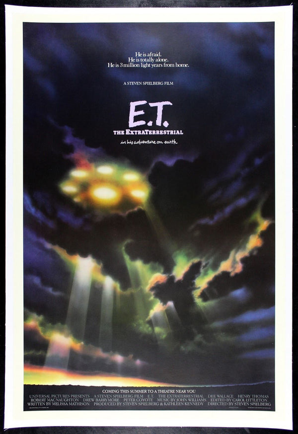 Original E.T. the Extra-Terrestrial movie poster