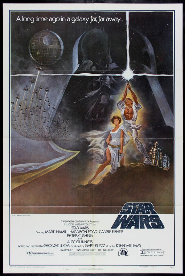 Original Star Wars movie poster