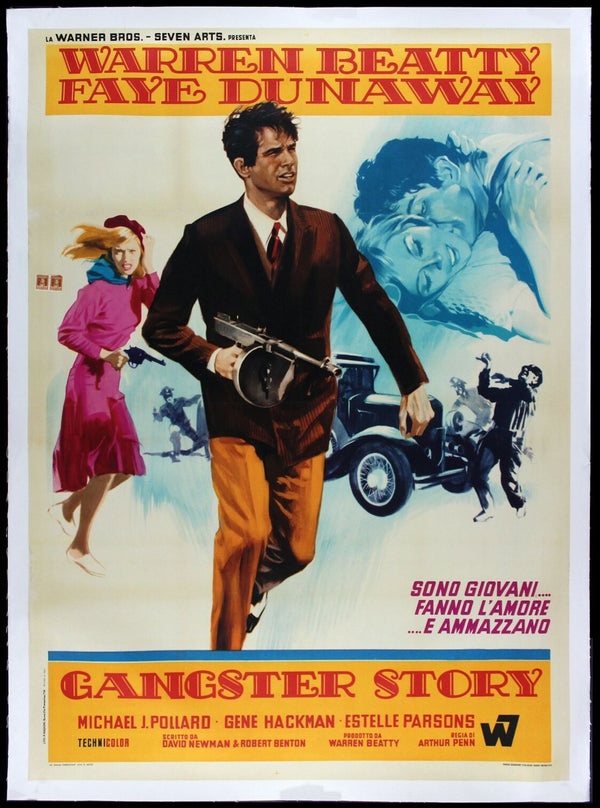 Original Bonnie and Clyde movie poster