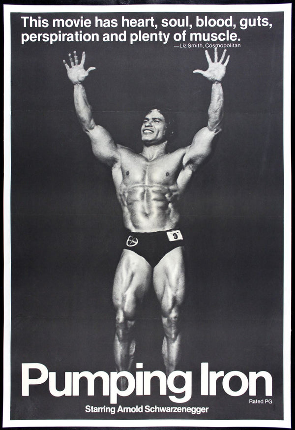Original Pumping Iron movie poster