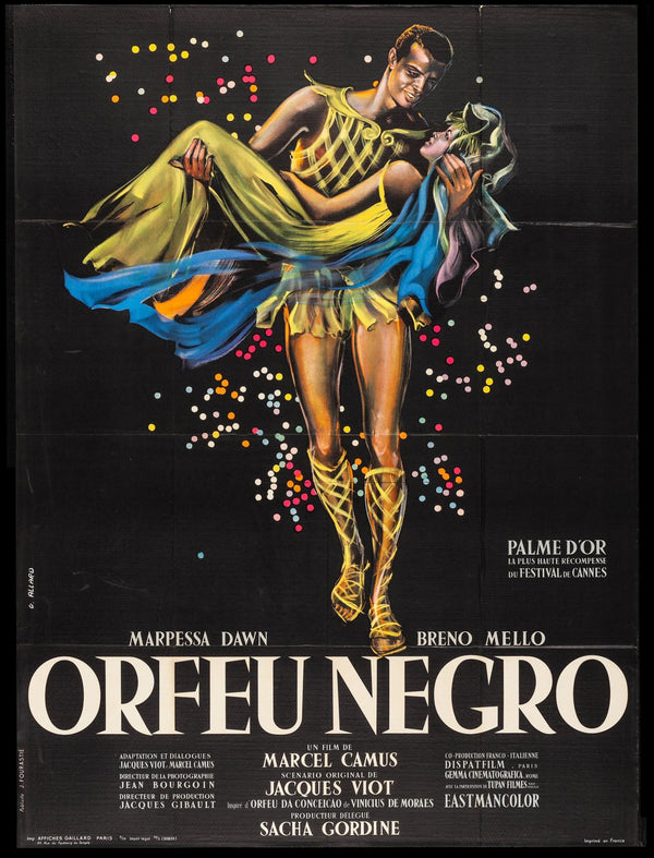 Original Black Orpheus movie poster