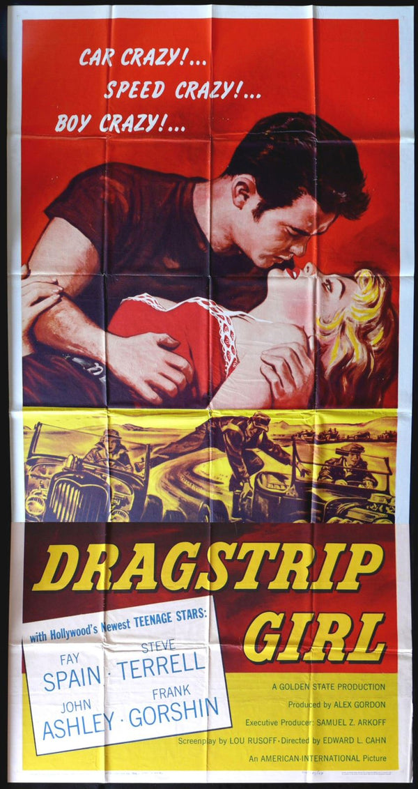 Original Dragstrip Girl movie poster