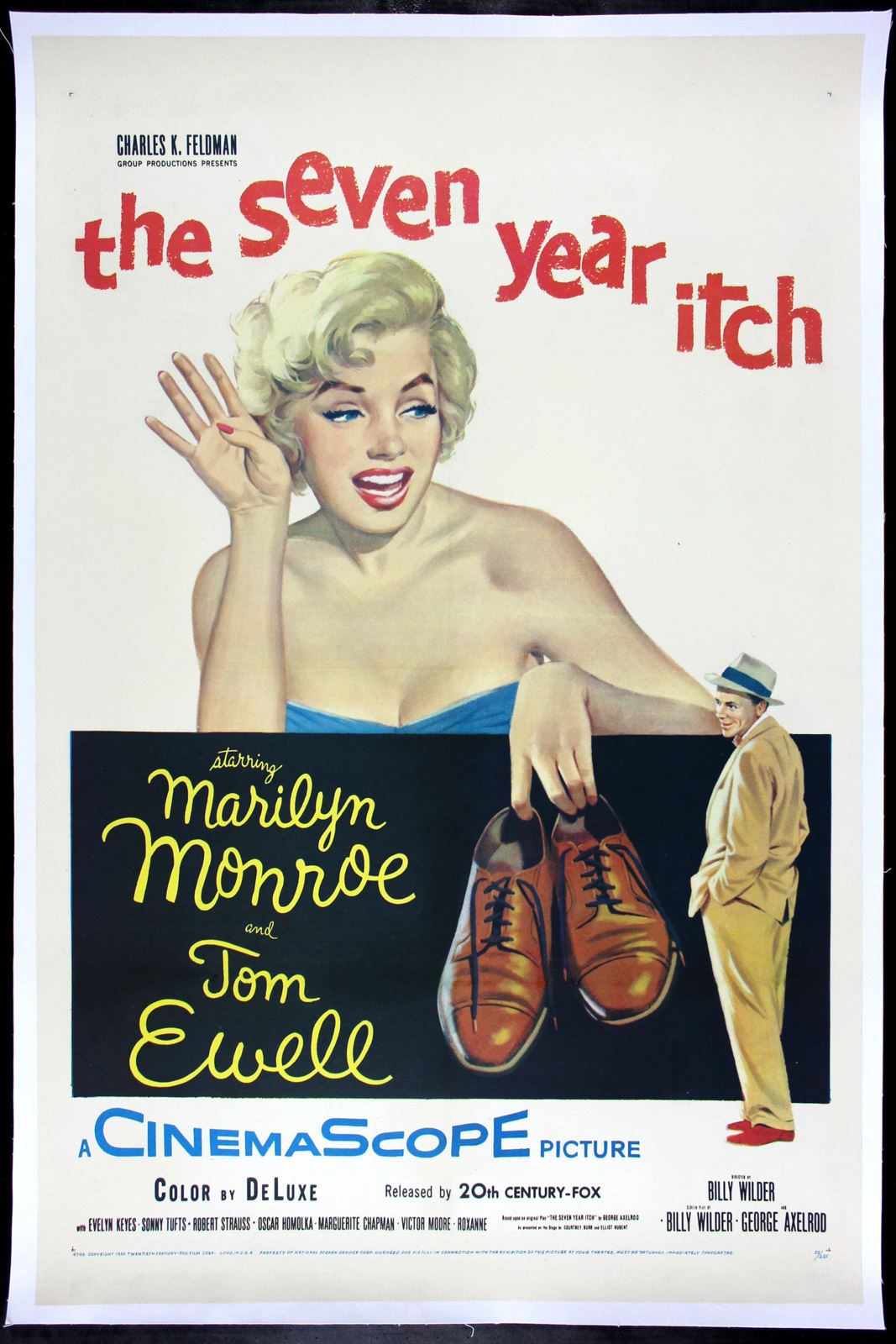 Original The Seven Year Itch movie poster