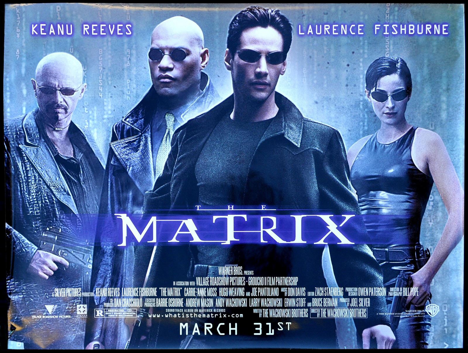 Original The Matrix movie poster