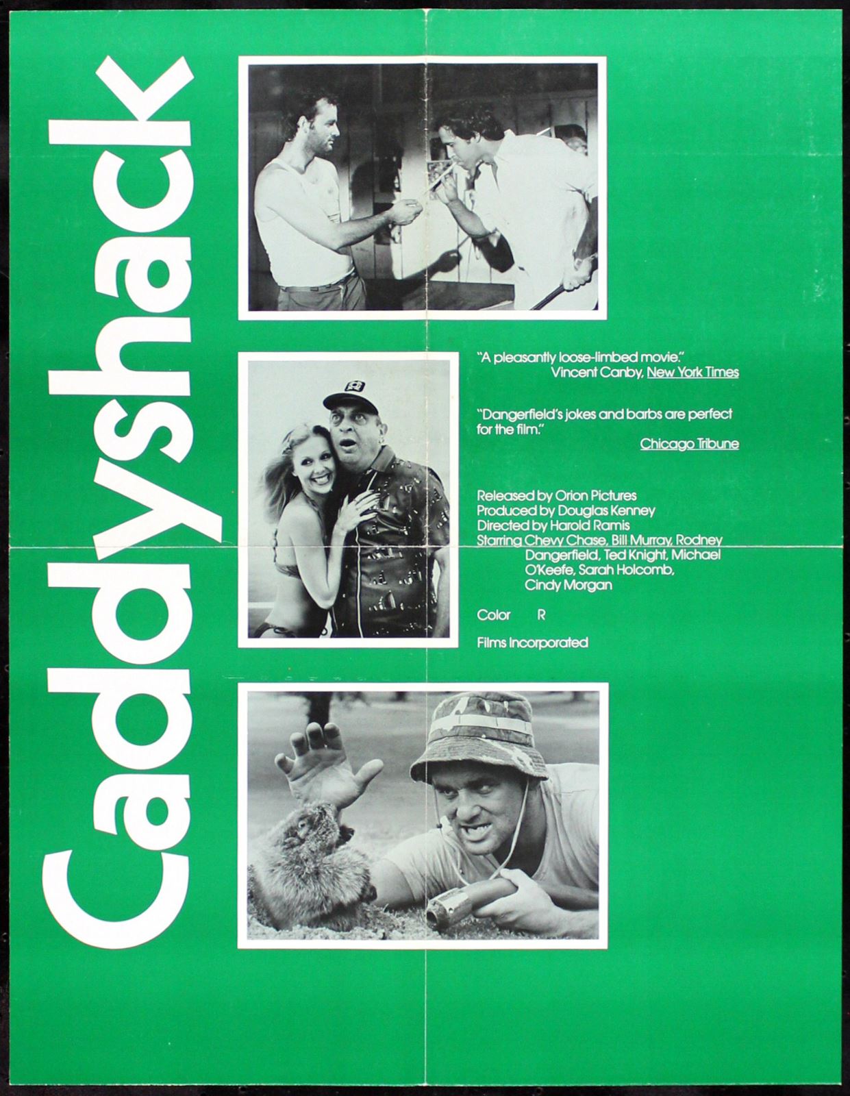 Original Caddyshack movie poster