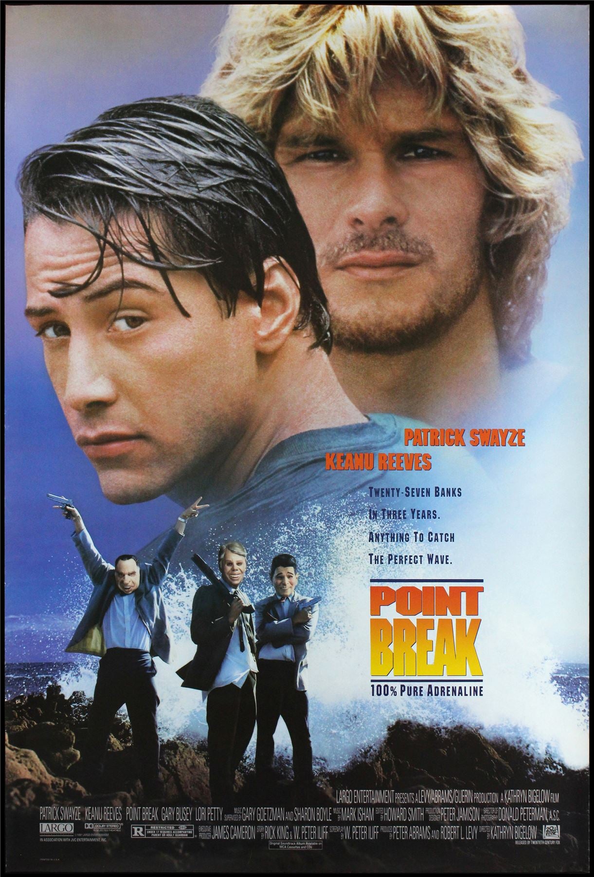 Original Point Break movie poster