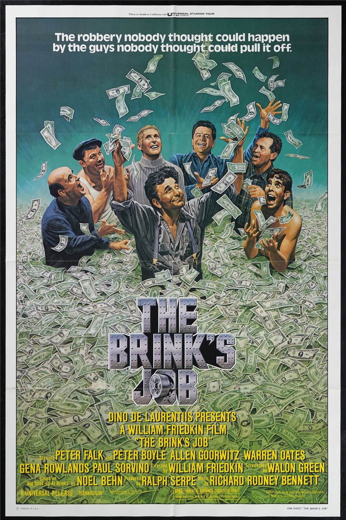 Original The Brink's Job movie poster