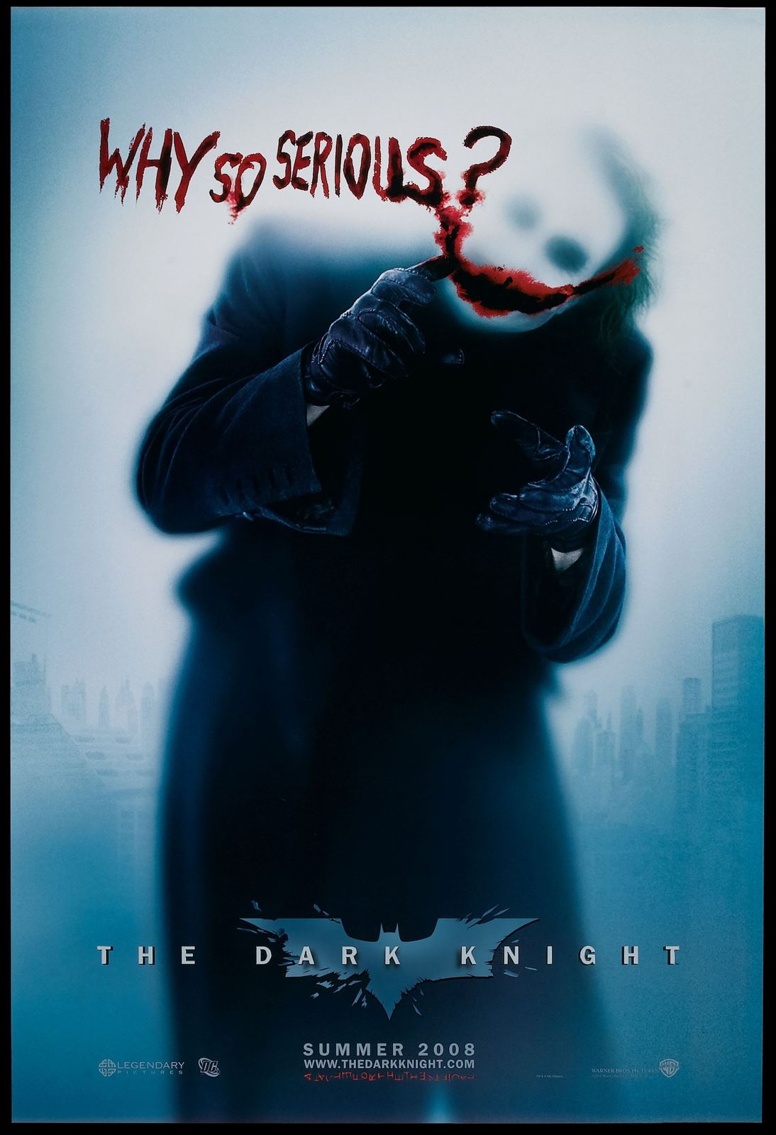 Original The Dark Knight movie poster