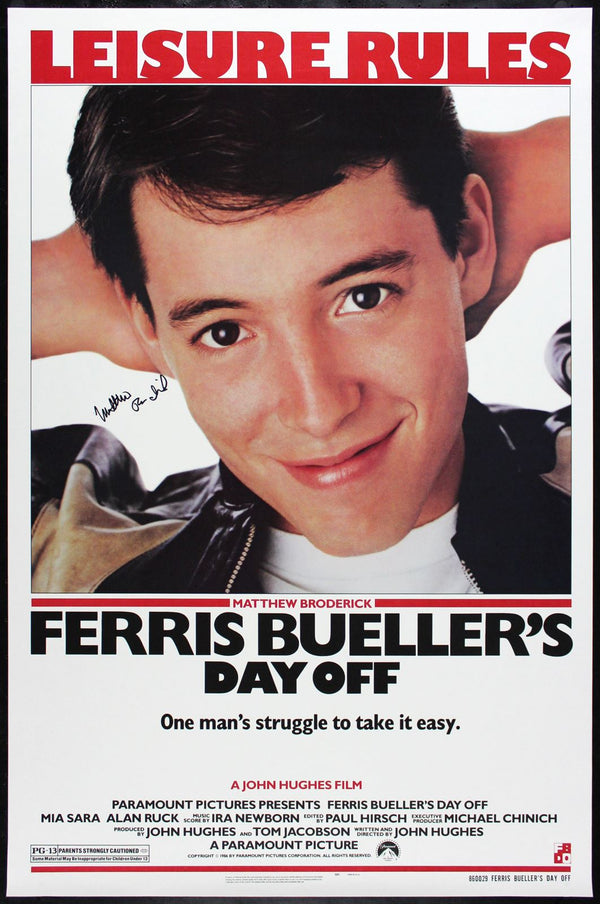 Original Ferris Bueller's Day Off movie poster