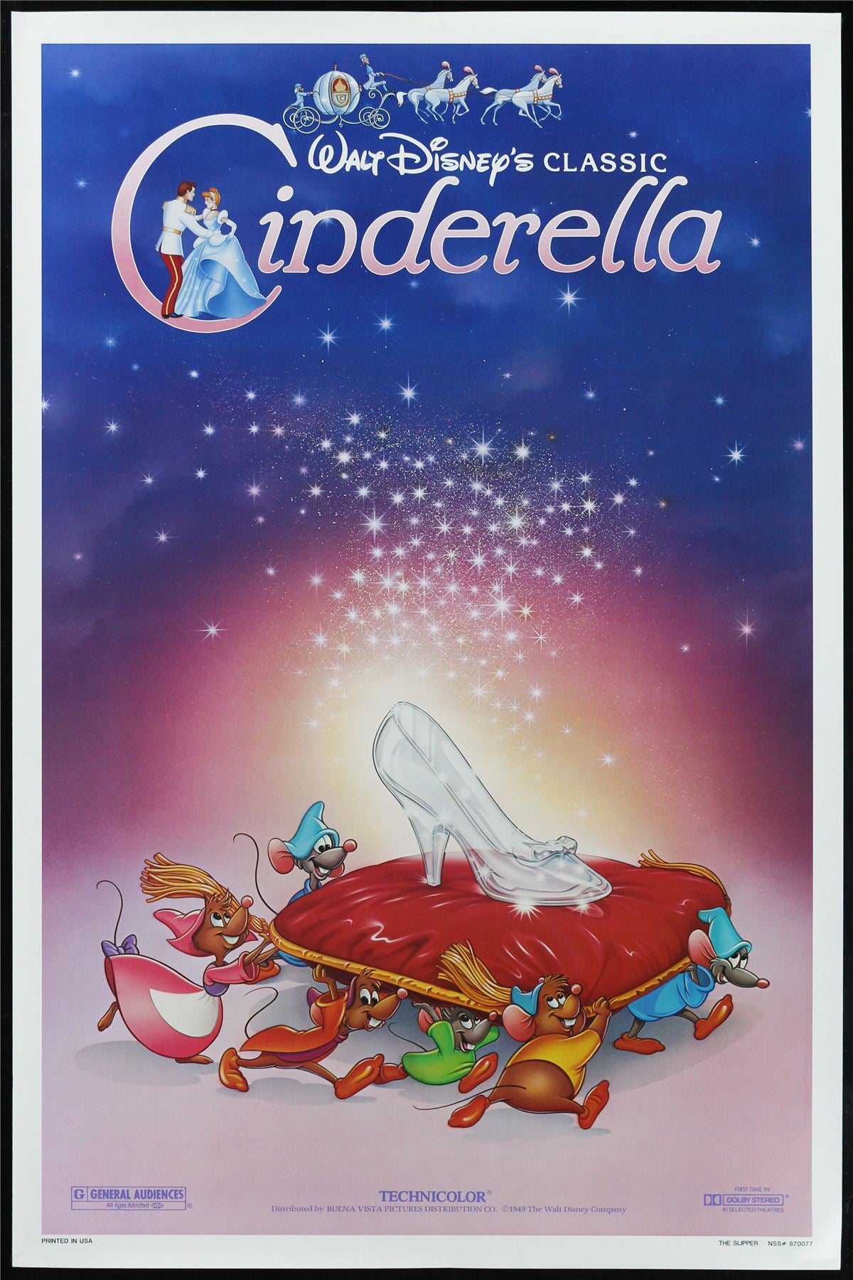 Original Cinderella movie poster
