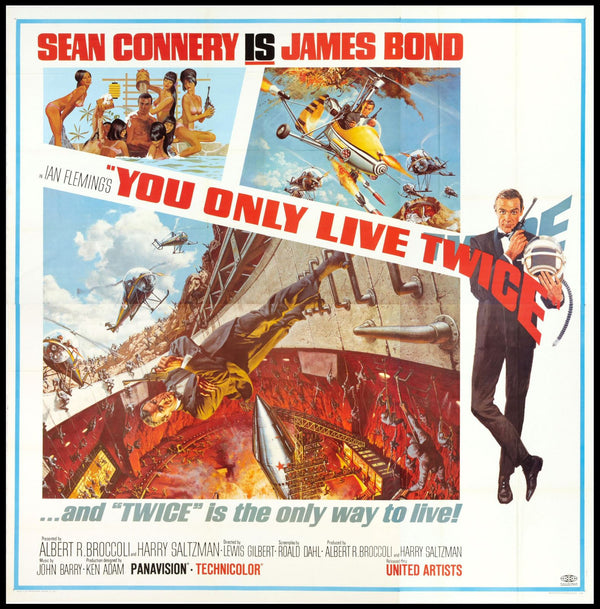 Original You Only Live Twice movie poster