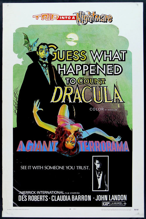 Original Guess What Happened to Count Dracula? movie poster
