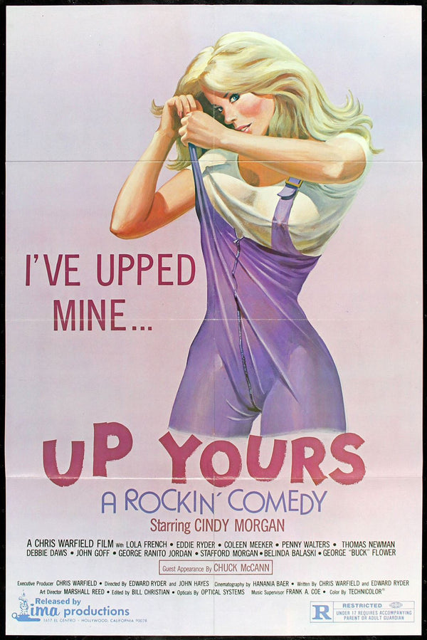 Original Up Yours movie poster