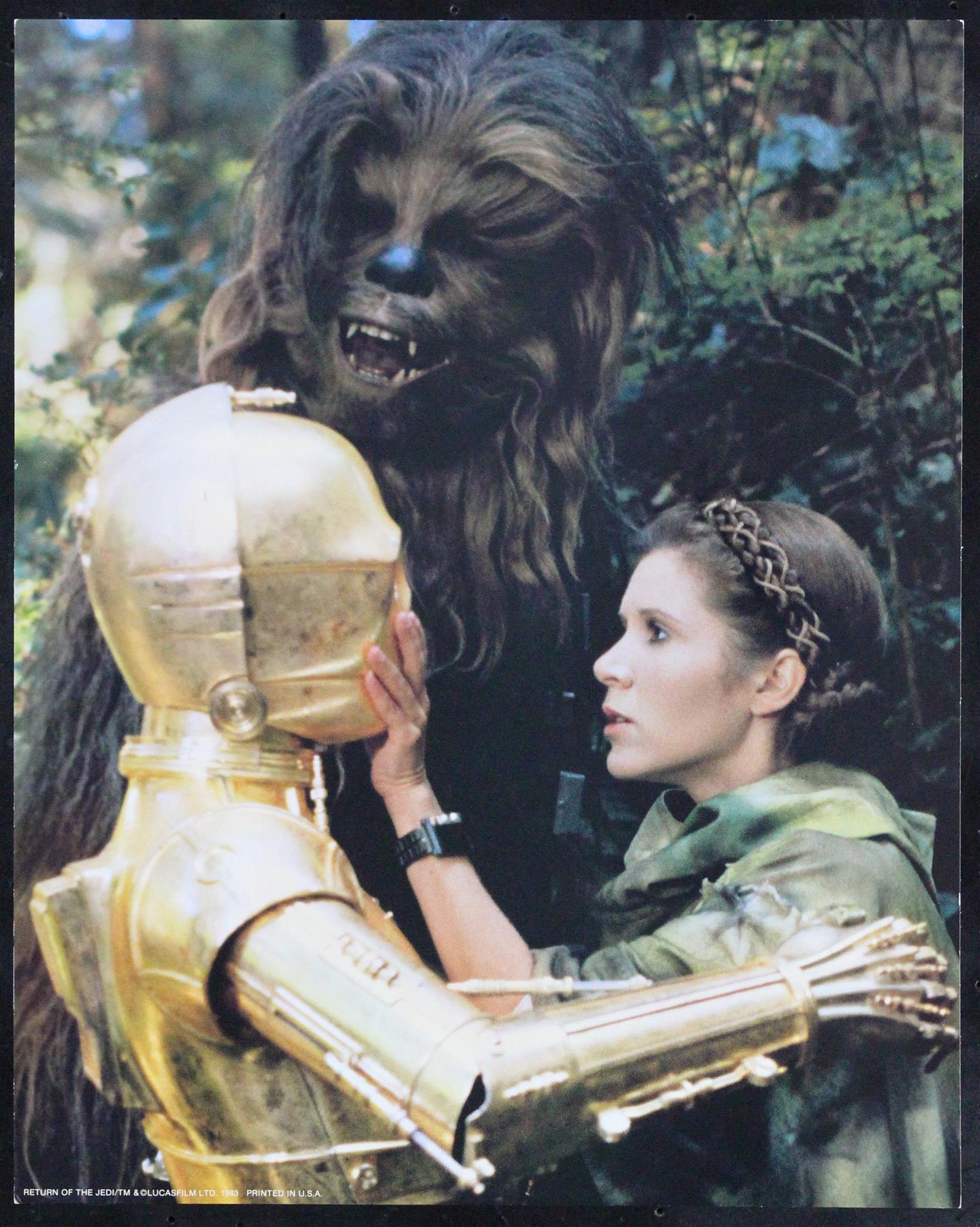 Original Star Wars: Return of the Jedi movie poster