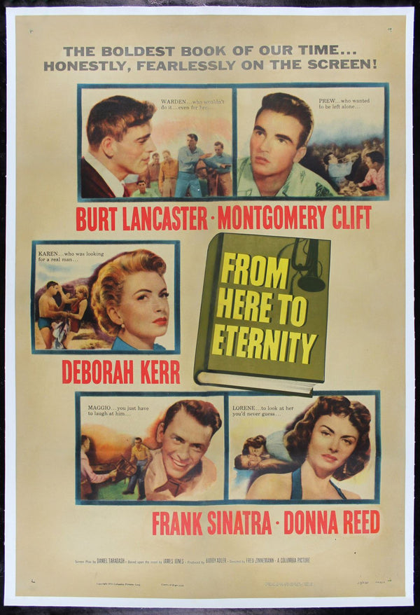 Original From Here to Eternity movie poster