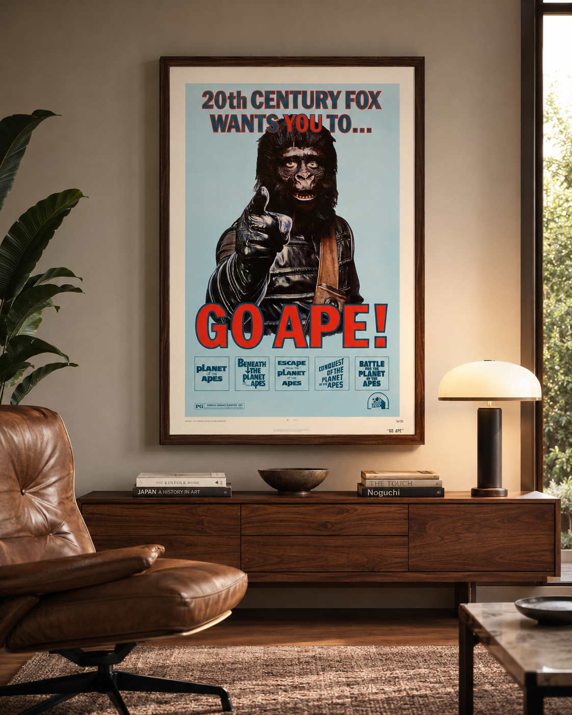 Original Planet of the Apes movie poster