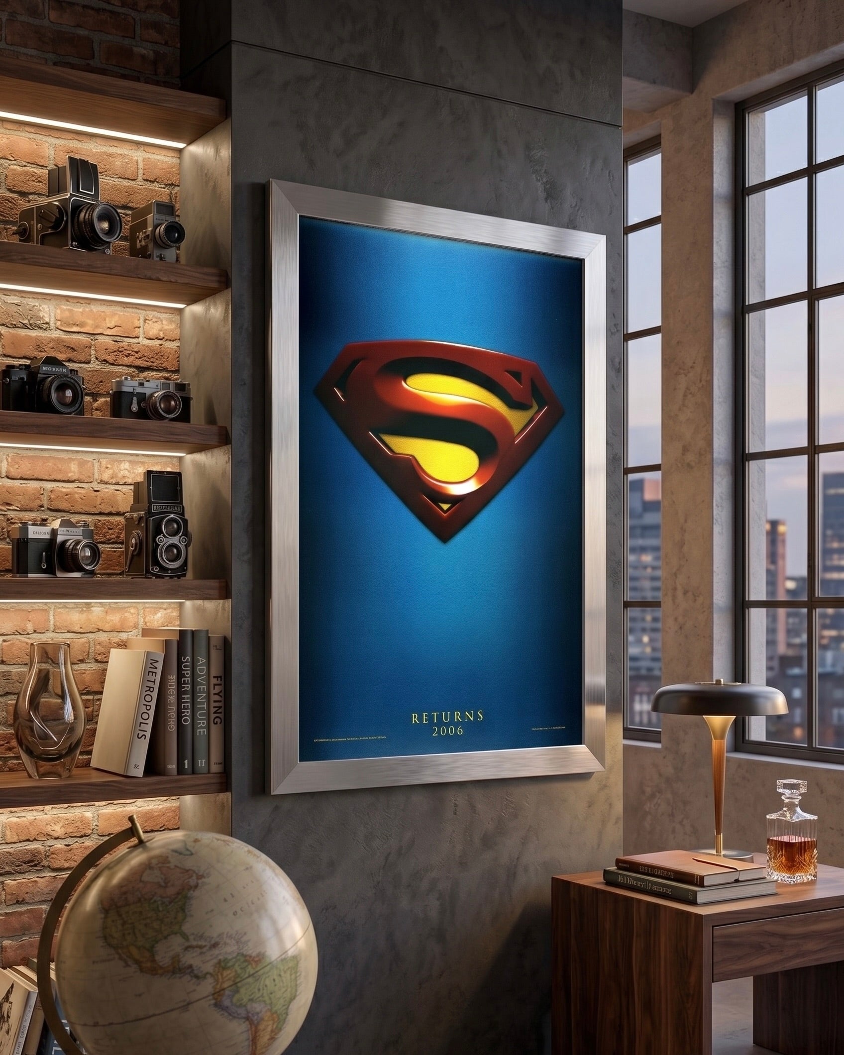 Original Superman Returns movie poster